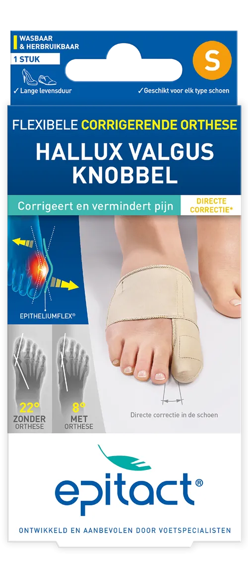 Hallux Valgus "knobbel" Corrigerende orthese 